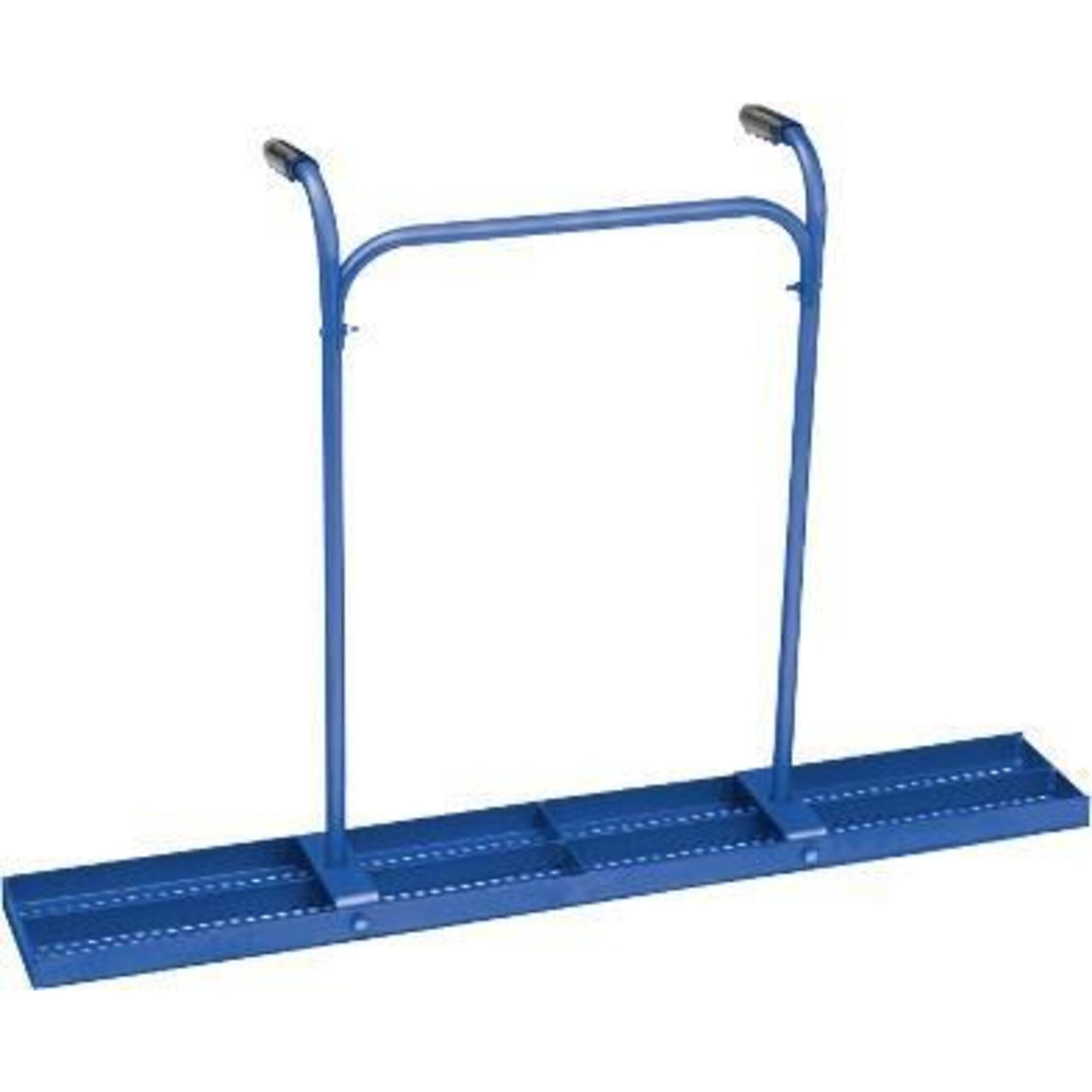 Marshalltown Concrete Tamper - 48in. x 6 1/2in., Round Hole, Rubber-Gripped Handles, Model# T48